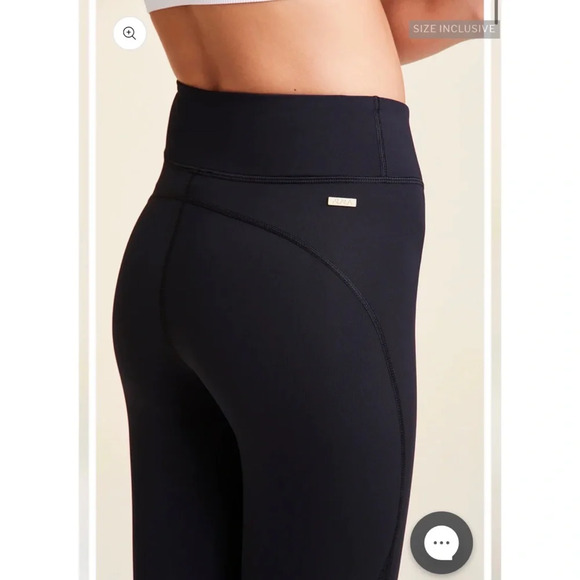 NWT $110 Alala Heroine Tight Leggings - Cropped High Waisted Pants Black Liquid - Picture 5 of 12